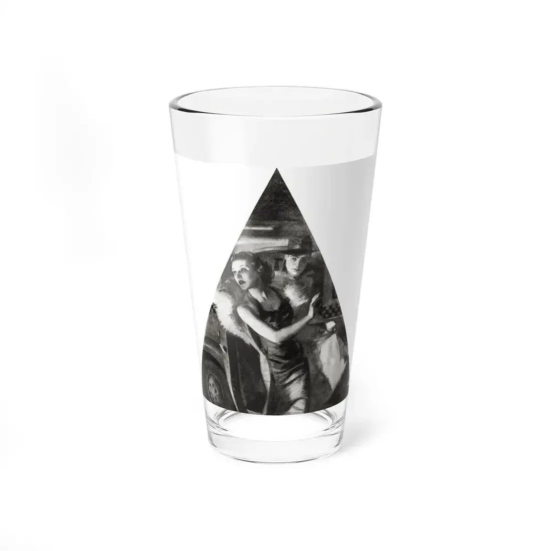 No More Music, Liberty magazine, June 19, 1937 (Magazine Illustration) Pint Glass 16oz 16oz - Go Mug Yourself