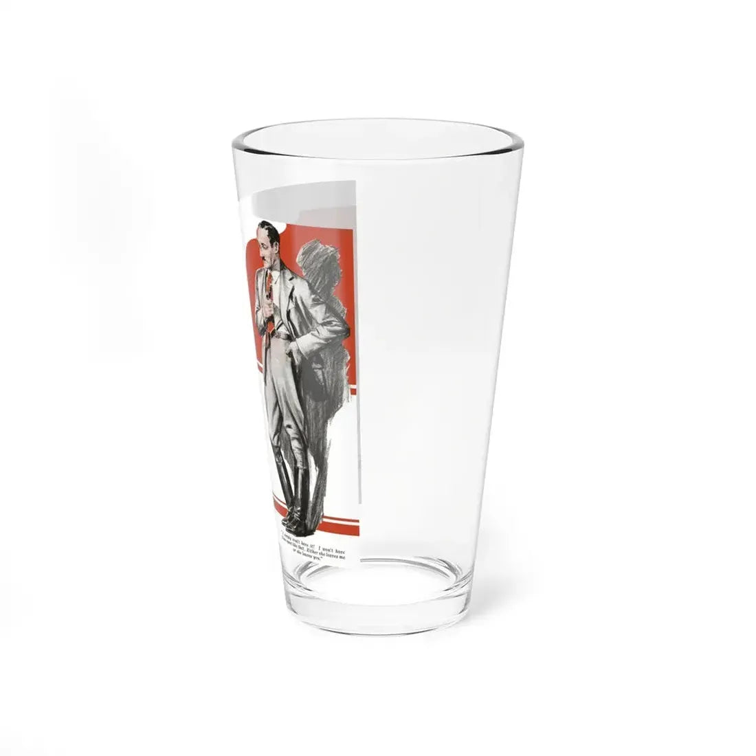 No More Orchids (1), Liberty magazine, July 2, 1932 (Magazine Illustration) Pint Glass 16oz - Go Mug Yourself