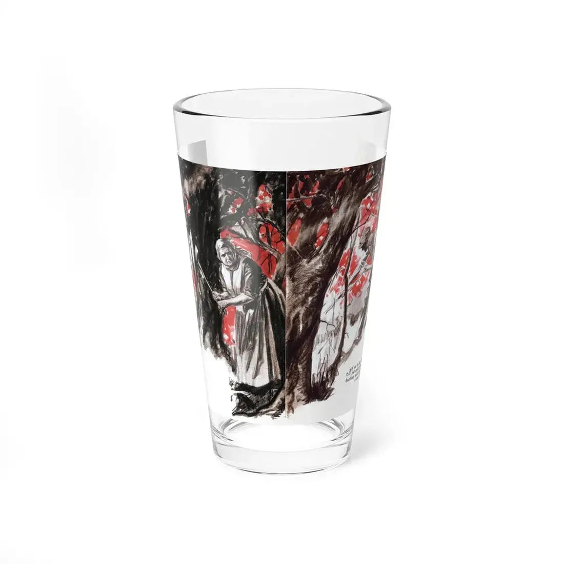 No More Orchids (11), Liberty magazine, August 13, 1932 (Magazine Illustration) Pint Glass 16oz 16oz - Go Mug Yourself