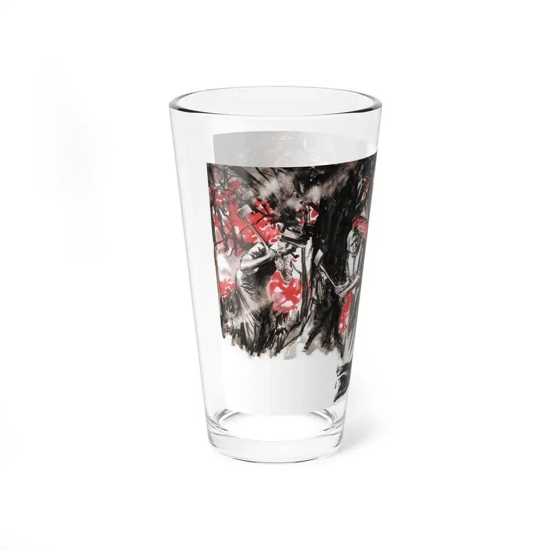 No More Orchids (11), Liberty magazine, August 13, 1932 (Magazine Illustration) Pint Glass 16oz - Go Mug Yourself