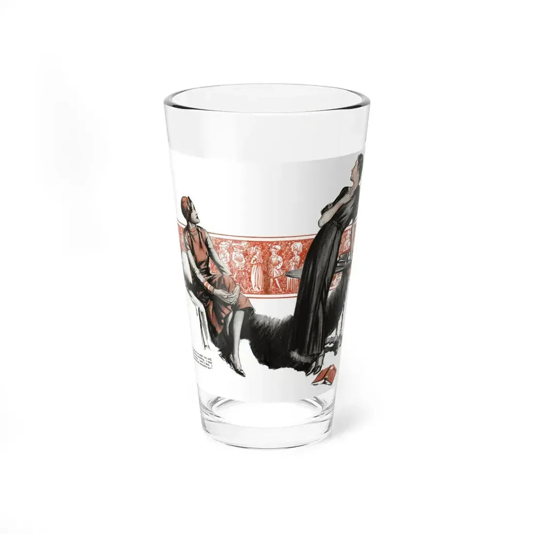 No More Orchids (2), Liberty magazine, July 2, 1932 (Magazine Illustration) Pint Glass 16oz 16oz - Go Mug Yourself