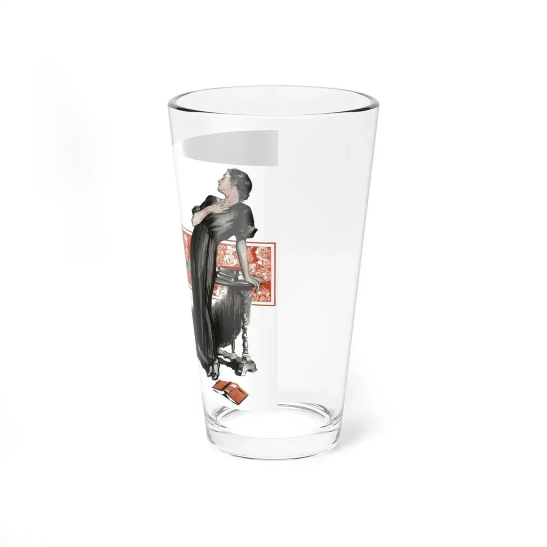 No More Orchids (2), Liberty magazine, July 2, 1932 (Magazine Illustration) Pint Glass 16oz - Go Mug Yourself