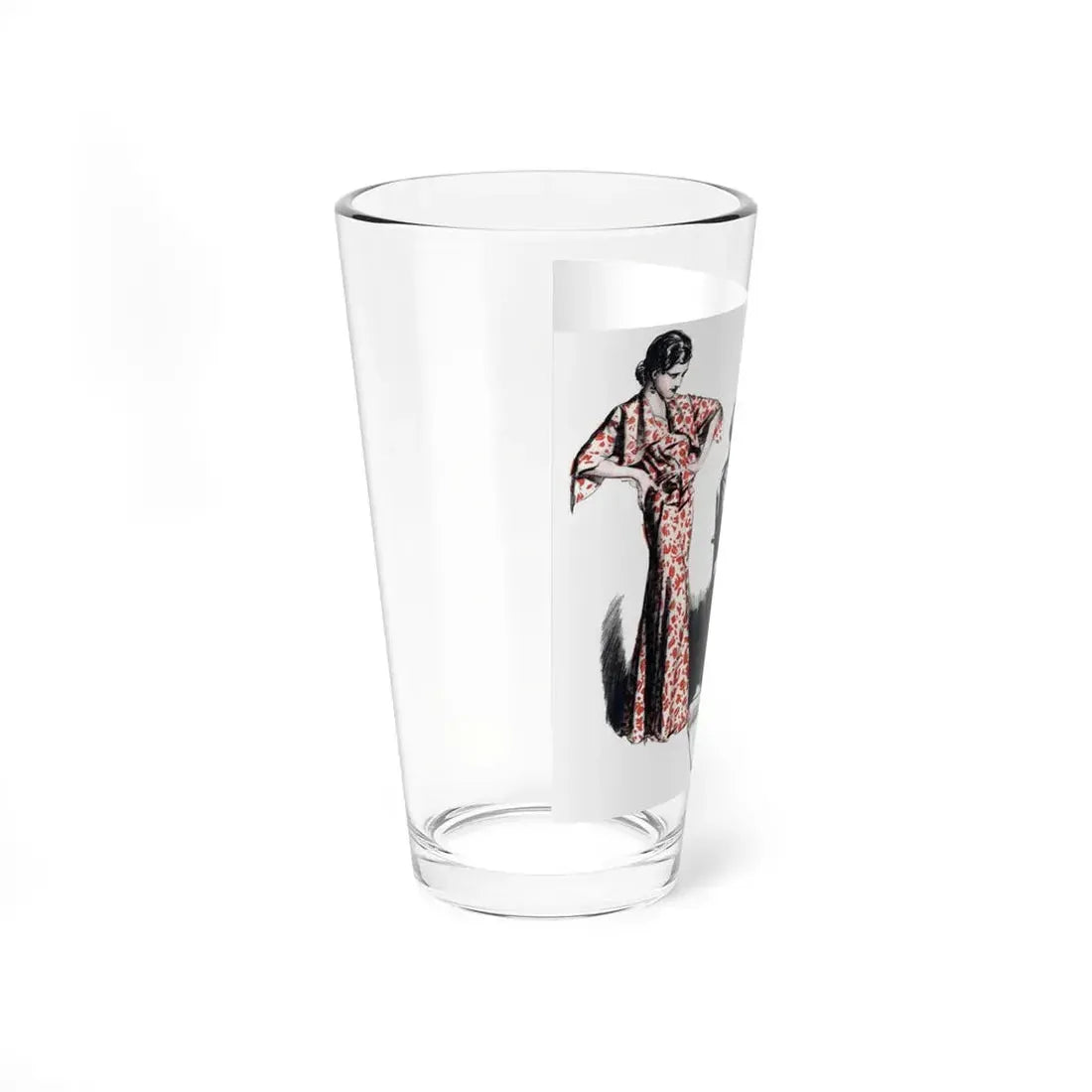 No More Orchids (5), Liberty magazine, July 9, 1932 (Magazine Illustration) Pint Glass 16oz - Go Mug Yourself
