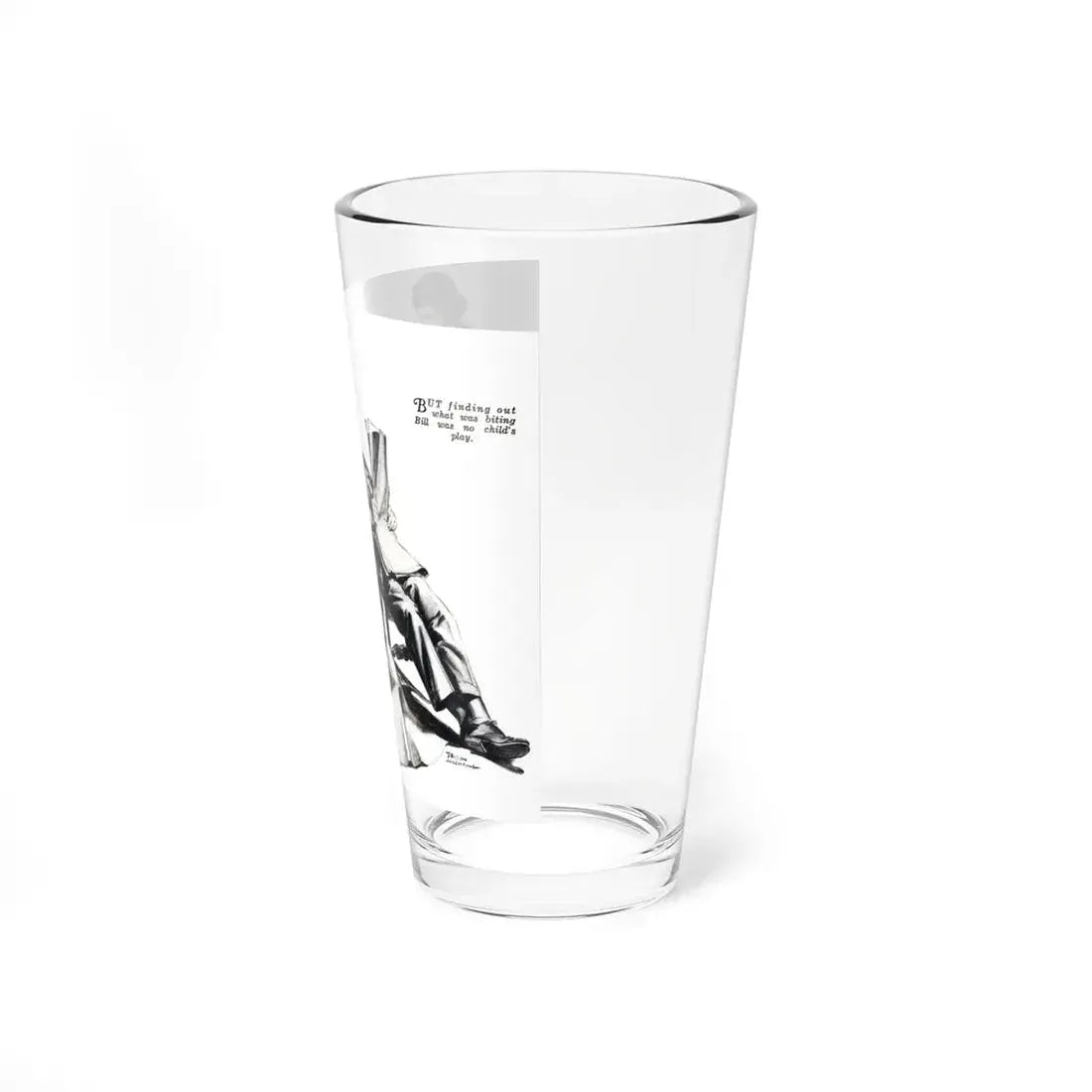 No More Orchids (5), Liberty magazine, July 9, 1932 (Magazine Illustration) Pint Glass 16oz - Go Mug Yourself