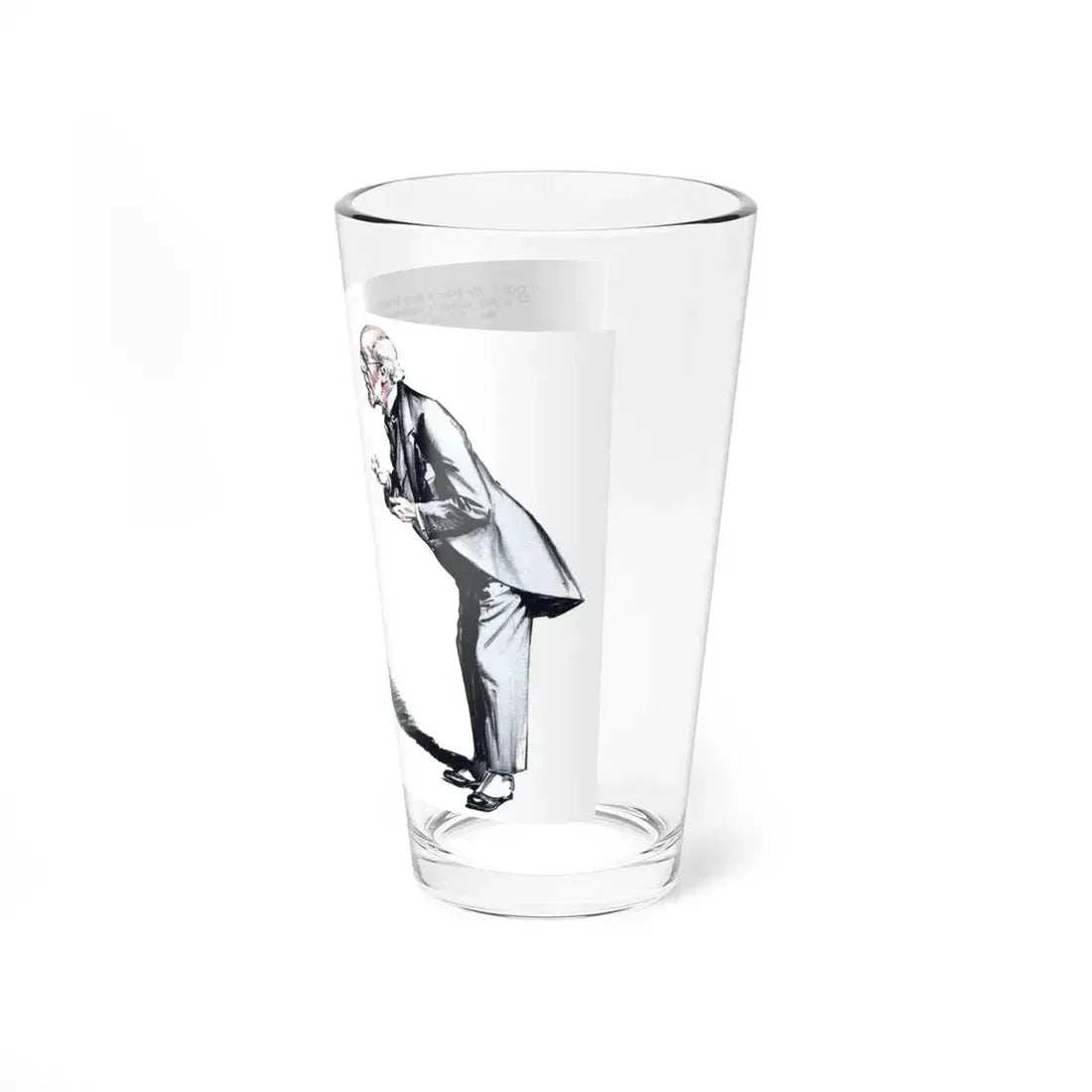 No More Orchids (6), Liberty magazine, July 9, 1932 (Magazine Illustration) Pint Glass 16oz - Go Mug Yourself