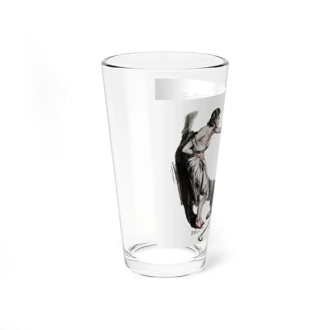No More Orchids (8), Liberty magazine, July 30, 1932 (Magazine Illustration) Pint Glass 16oz - Go Mug Yourself
