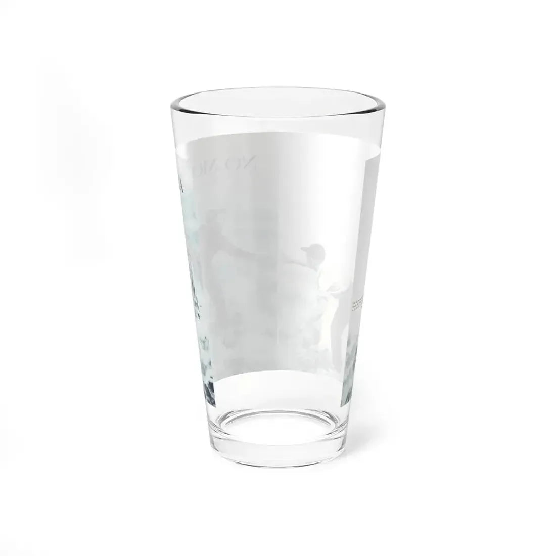 No More Sea, Chatelaine, August 1950 (Magazine Illustration) Pint Glass 16oz - Go Mug Yourself
