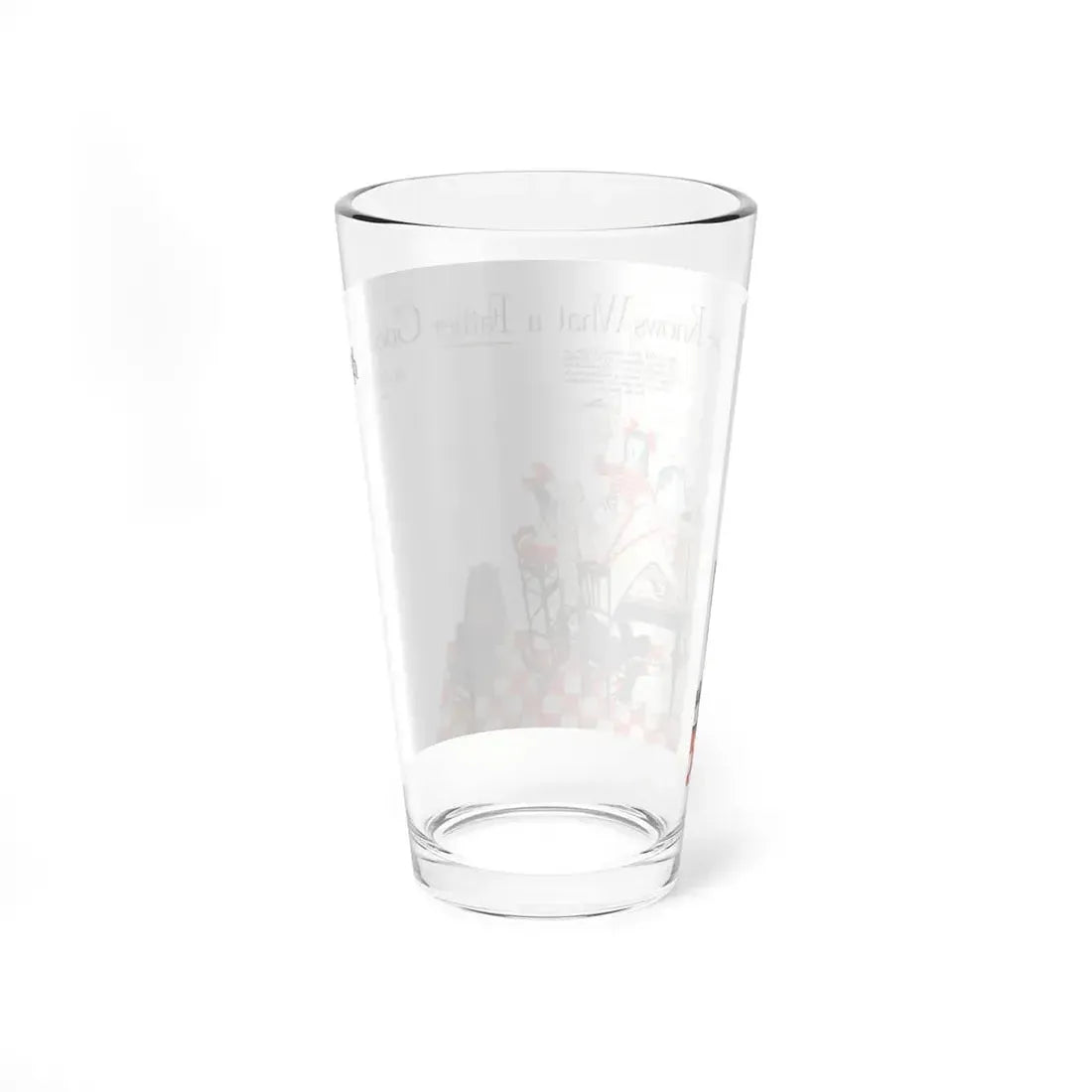 No One Knows What a Father Goes Through, Today's Woman, November 1949 (Magazine Illustration) Pint Glass 16oz - Go Mug Yourself