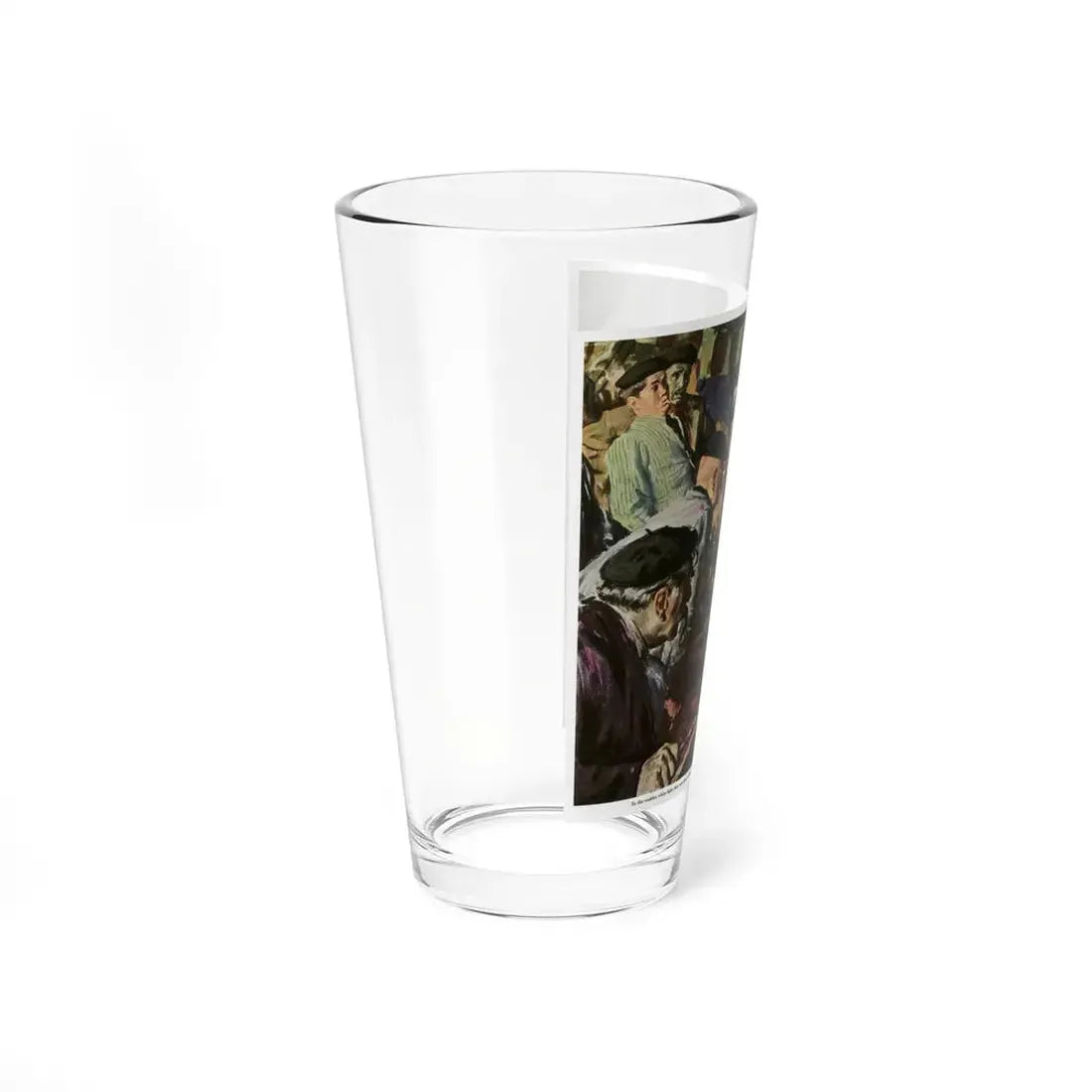 No One Will Ever Know, 1948 (Magazine Illustration) Pint Glass 16oz - Go Mug Yourself