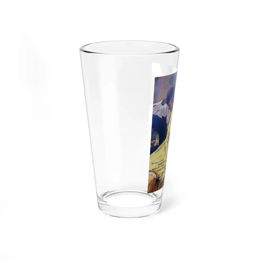 No Other Love, Woman's Own, June 1963 (Magazine Illustration) Pint Glass 16oz - Go Mug Yourself