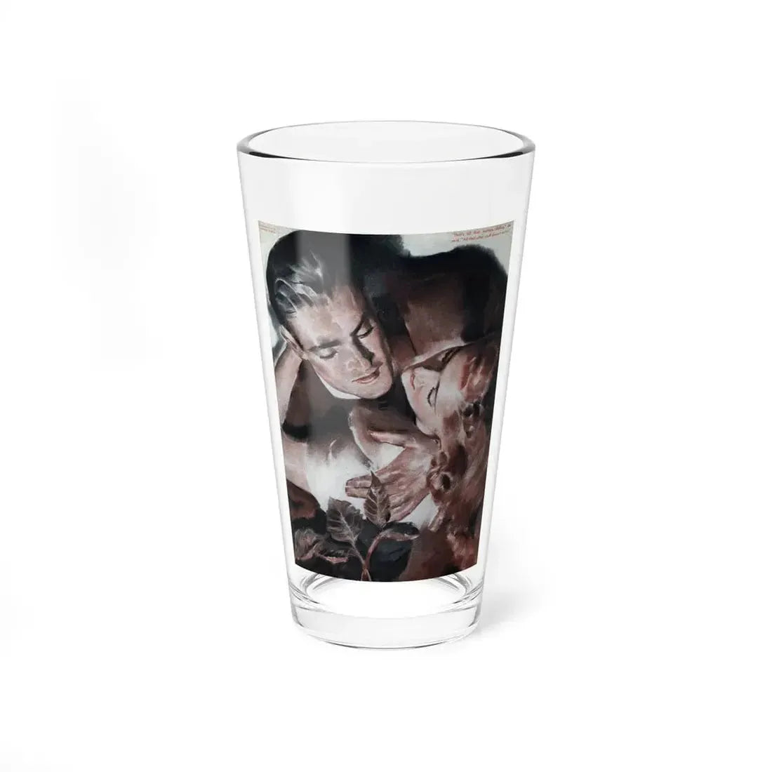 No Other Woman On Earth, Liberty magazine, April 4, 1942 (Magazine Illustration) Pint Glass 16oz 16oz - Go Mug Yourself