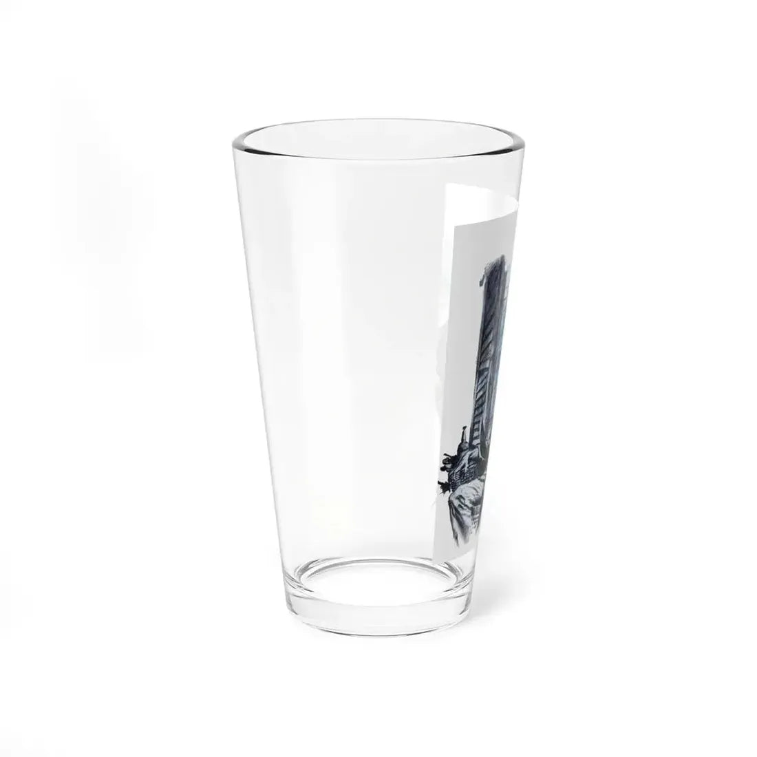 No Panga for Pieters, Bluebook Magazine, January 1955 (Magazine Illustration) Pint Glass 16oz - Go Mug Yourself