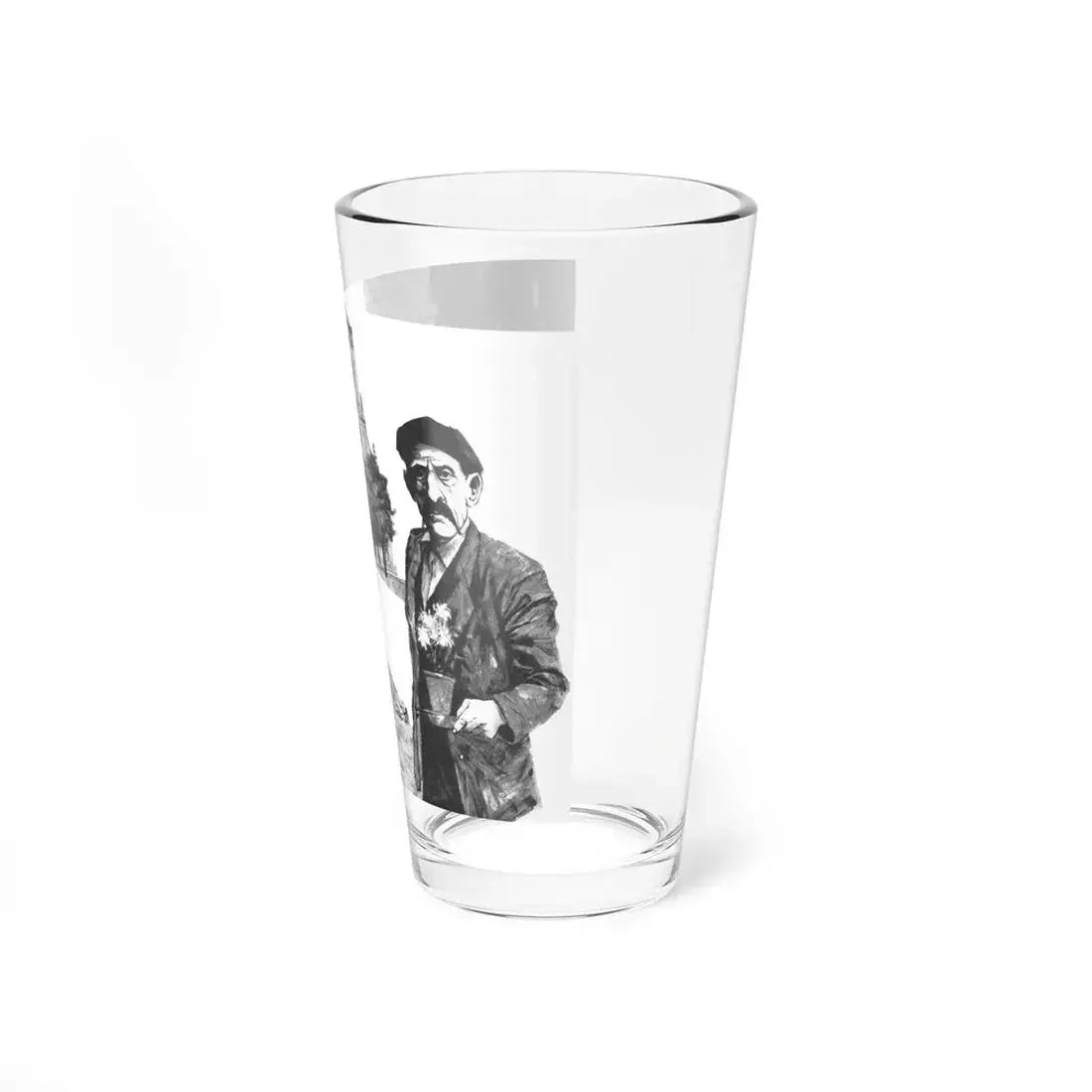 No Peace In Cinkota by Beata Bishop, Good Housekeeping magazine, 1961 (Magazine Illustration) Pint Glass 16oz - Go Mug Yourself