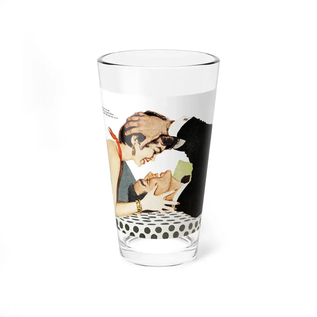 No place for a girl, Good Housekeeping, January 1954 (Magazine Illustration) Pint Glass 16oz 16oz - Go Mug Yourself