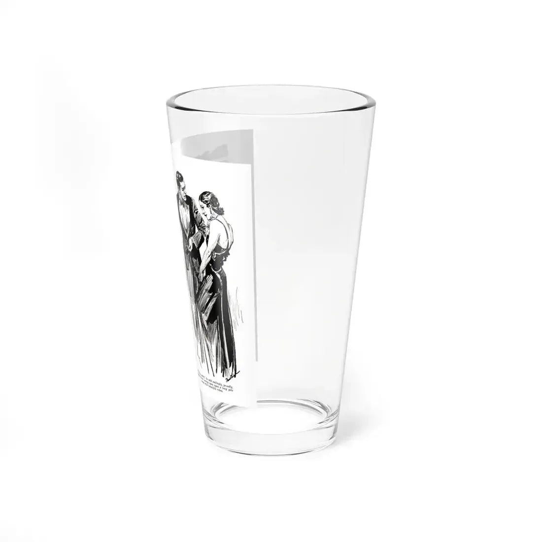 No Place for Goats in Eden (1), Liberty magazine, July 30, 1932 (Magazine Illustration) Pint Glass 16oz - Go Mug Yourself