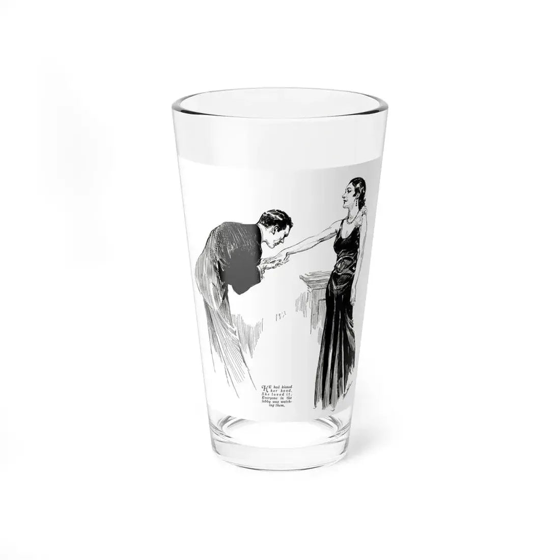 No Place for Goats in Eden (2), Liberty magazine, July 30, 1932 (Magazine Illustration) Pint Glass 16oz 16oz - Go Mug Yourself