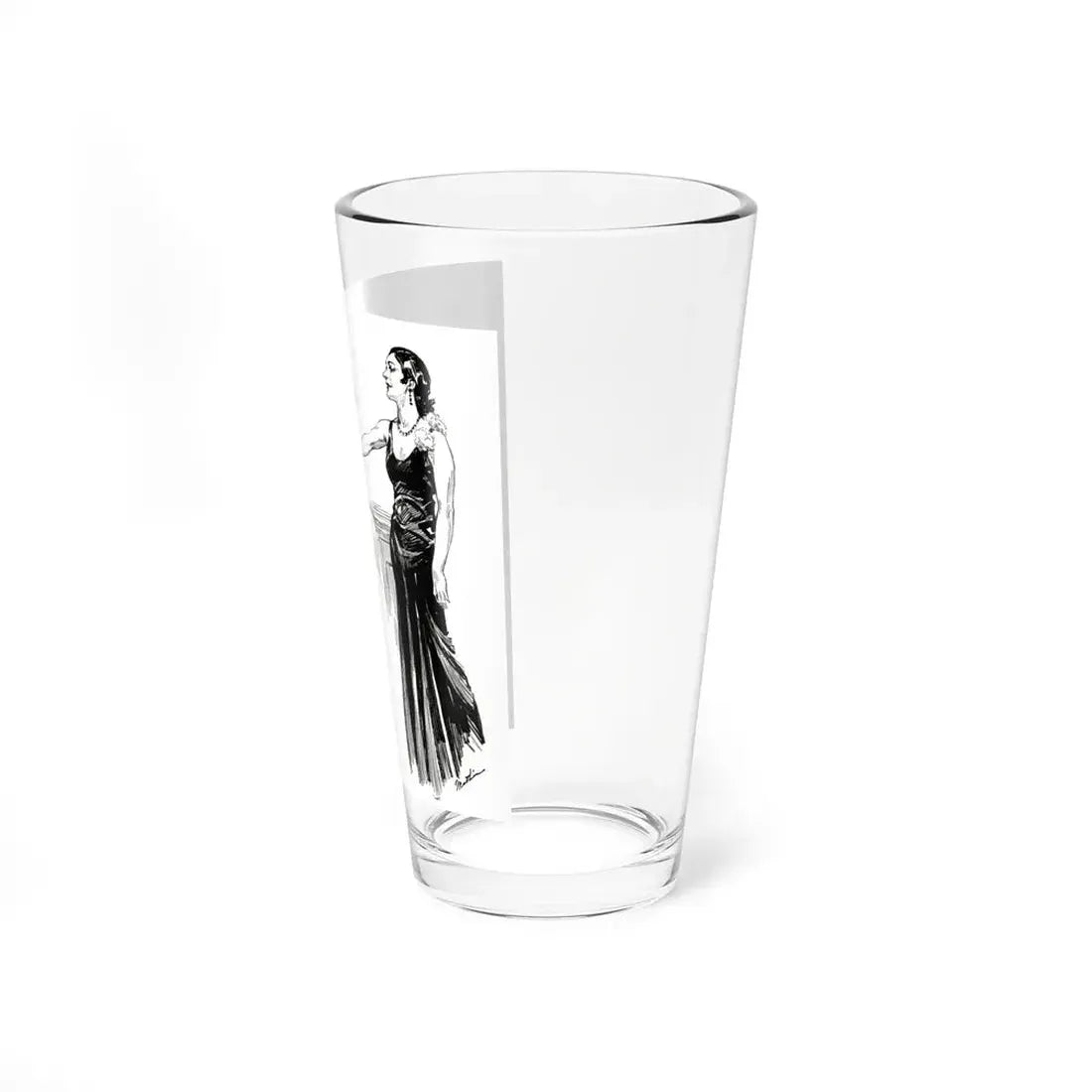 No Place for Goats in Eden (2), Liberty magazine, July 30, 1932 (Magazine Illustration) Pint Glass 16oz - Go Mug Yourself