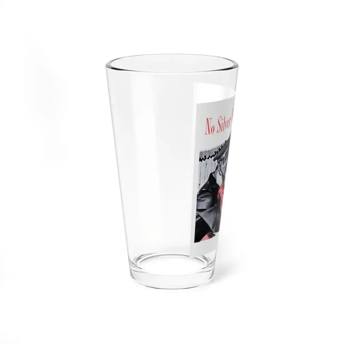No Silver Wings, Cosmopolitan, October 1943 (Magazine Illustration) Pint Glass 16oz - Go Mug Yourself