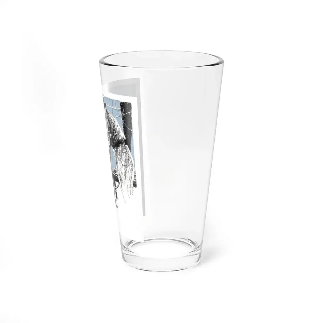 No Time To Quit, Blue Book Magazine, June 1950 (Magazine Illustration) Pint Glass 16oz - Go Mug Yourself