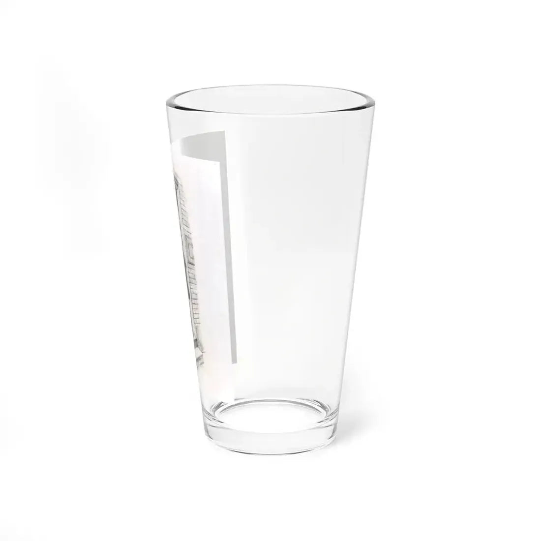 No Vacancy (Magazine Illustration) Pint Glass 16oz - Go Mug Yourself
