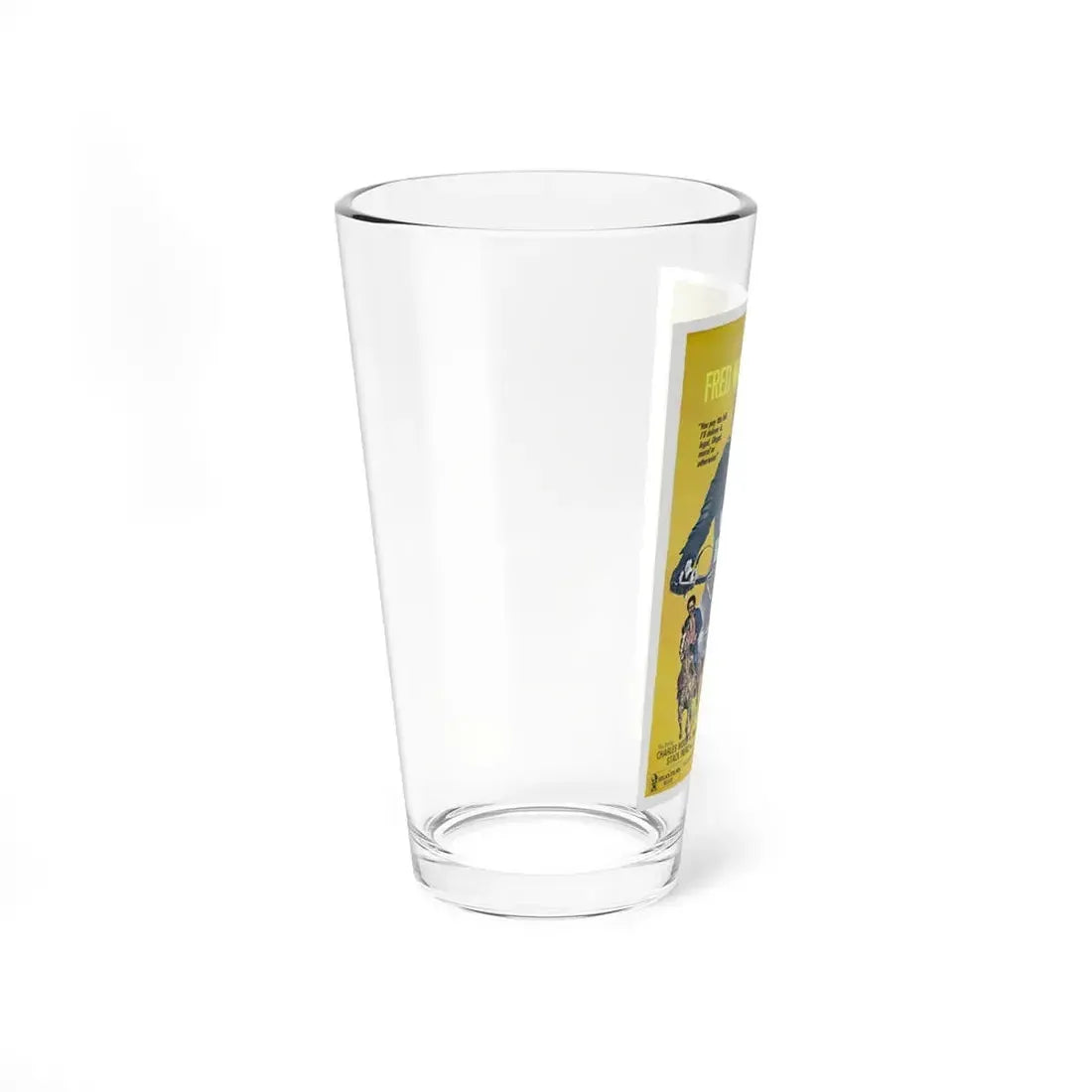 NO WAY BACK 1976 Movie Poster - Pint Glass 16oz - Go Mug Yourself