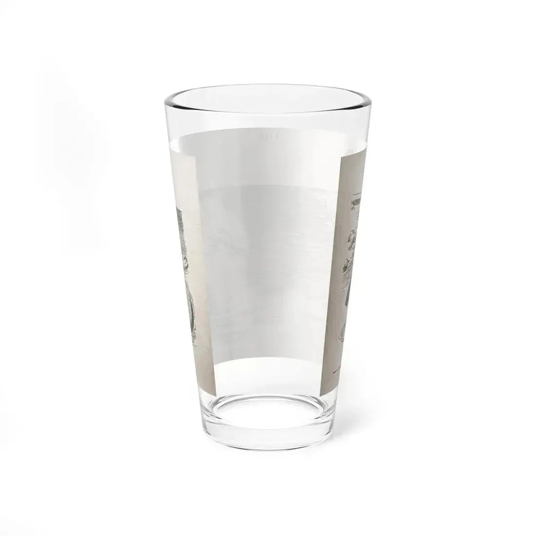 No Wonder the Sea Serpent Frequents Our Coast, Life magazine, July 5, 1900 (Magazine Illustration) Pint Glass 16oz - Go Mug Yourself
