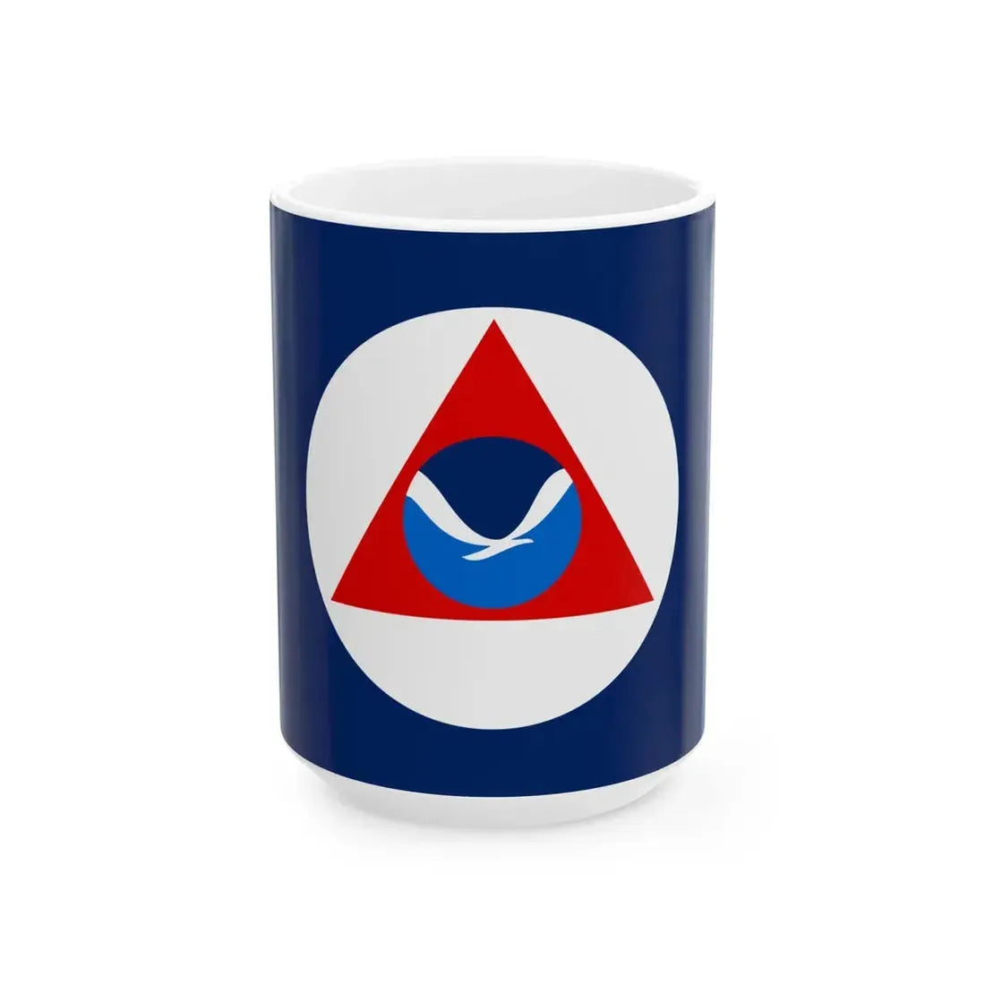 NOAA Flag (United States) White Coffee Mug 15oz - Go Mug Yourself