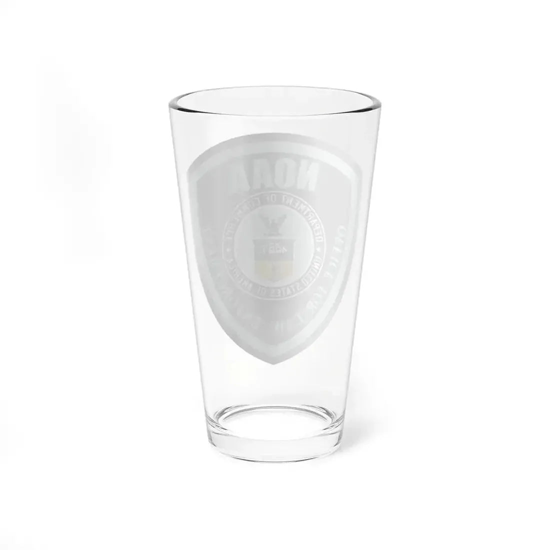 NOAA Marine Law Enforcement - Pint Glass 16oz - Go Mug Yourself