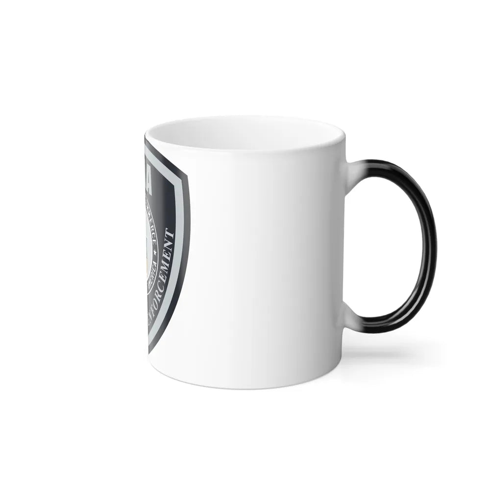 NOAA Office for Law Enforcement US Dept of Commerce - Color Changing Mug 11oz-Go Mug Yourself