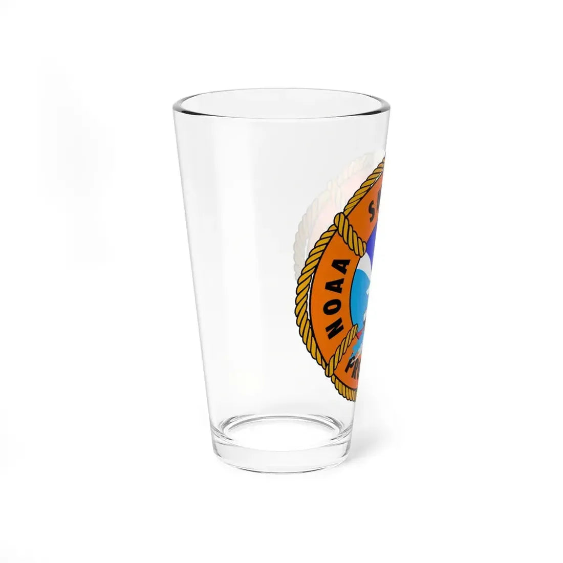 NOAAs Small Boat Program - Pint Glass 16oz - Go Mug Yourself