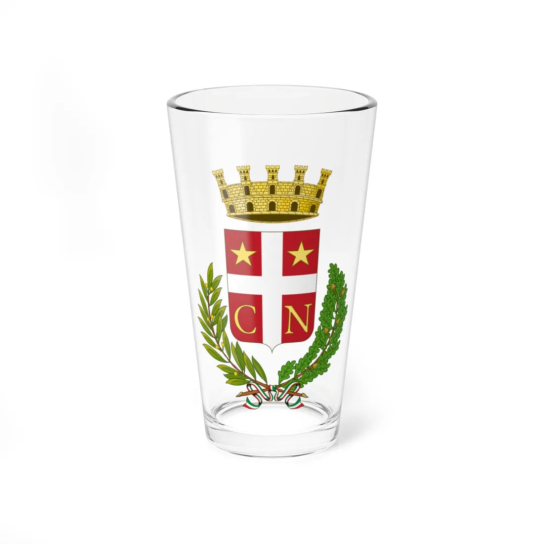 Noale-Stemma (Italy) (Coat of Arms) Pint Glass 16oz 16oz - Go Mug Yourself