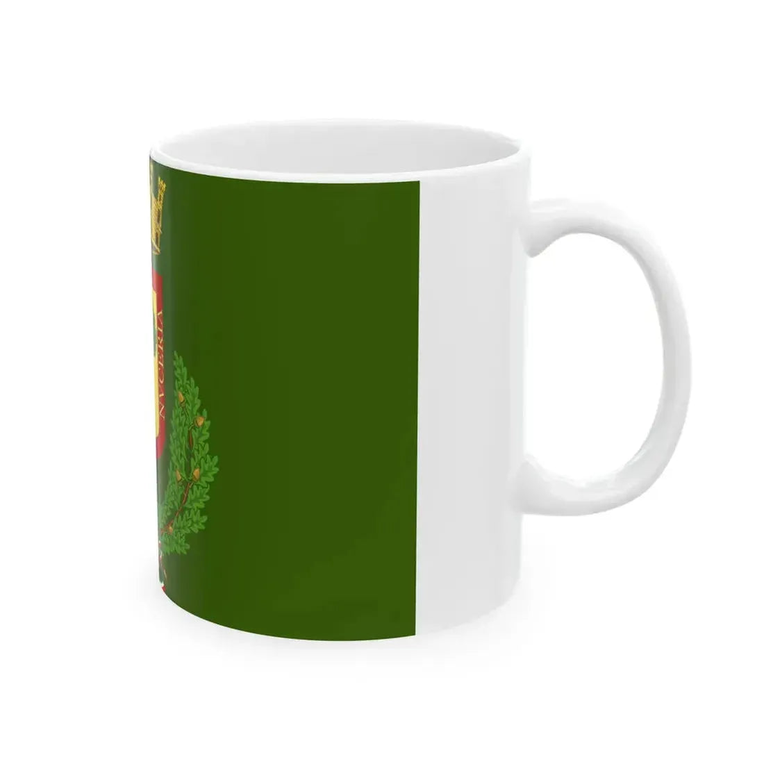 Nocera Inferiore-Bandiera (Italy) White Coffee Mug - Go Mug Yourself