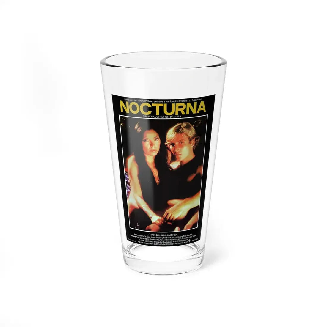NOCTURNA (2) 1976 Movie Poster - Pint Glass 16oz 16oz - Go Mug Yourself