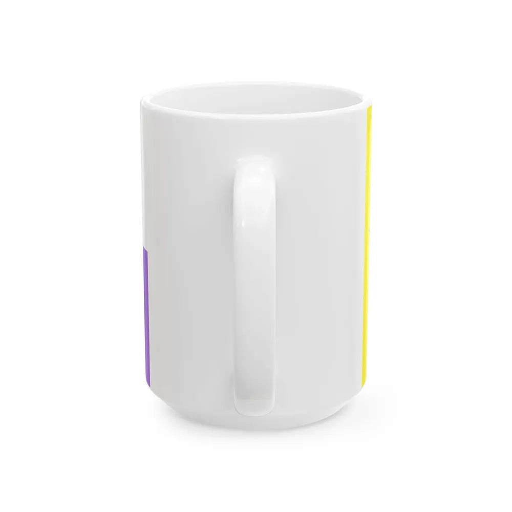 Nonbinary Texas flag (United States) White Coffee Mug - Go Mug Yourself