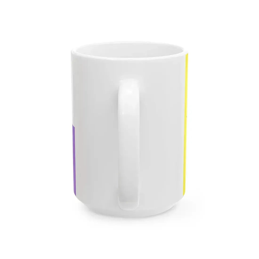 Nonbinary Texas flag (United States) White Coffee Mug - Go Mug Yourself