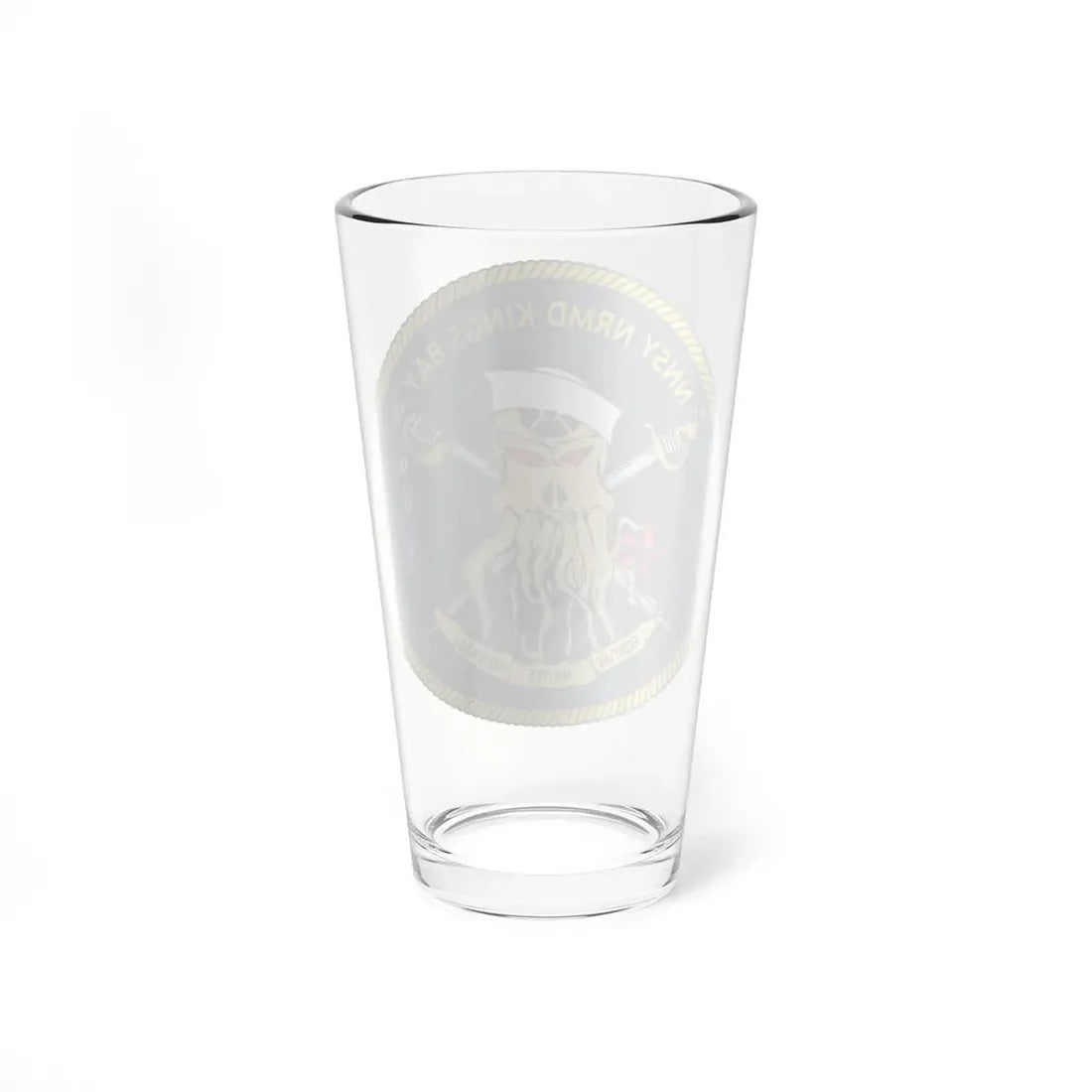 Norfolk Naval Shipyard Kings Bay Georgia Squids (U.S. Navy) Pint Glass 16oz - Go Mug Yourself