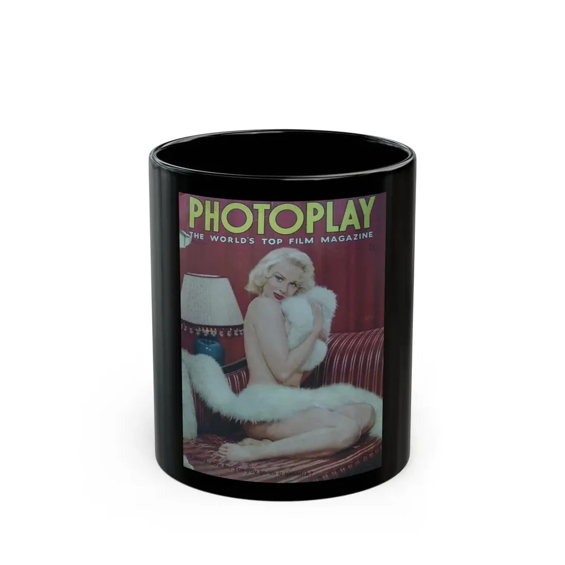 Norma Sykes #125 - Mag. Cover (Vintage Female Icon) Black Coffee Mug 11oz - Go Mug Yourself