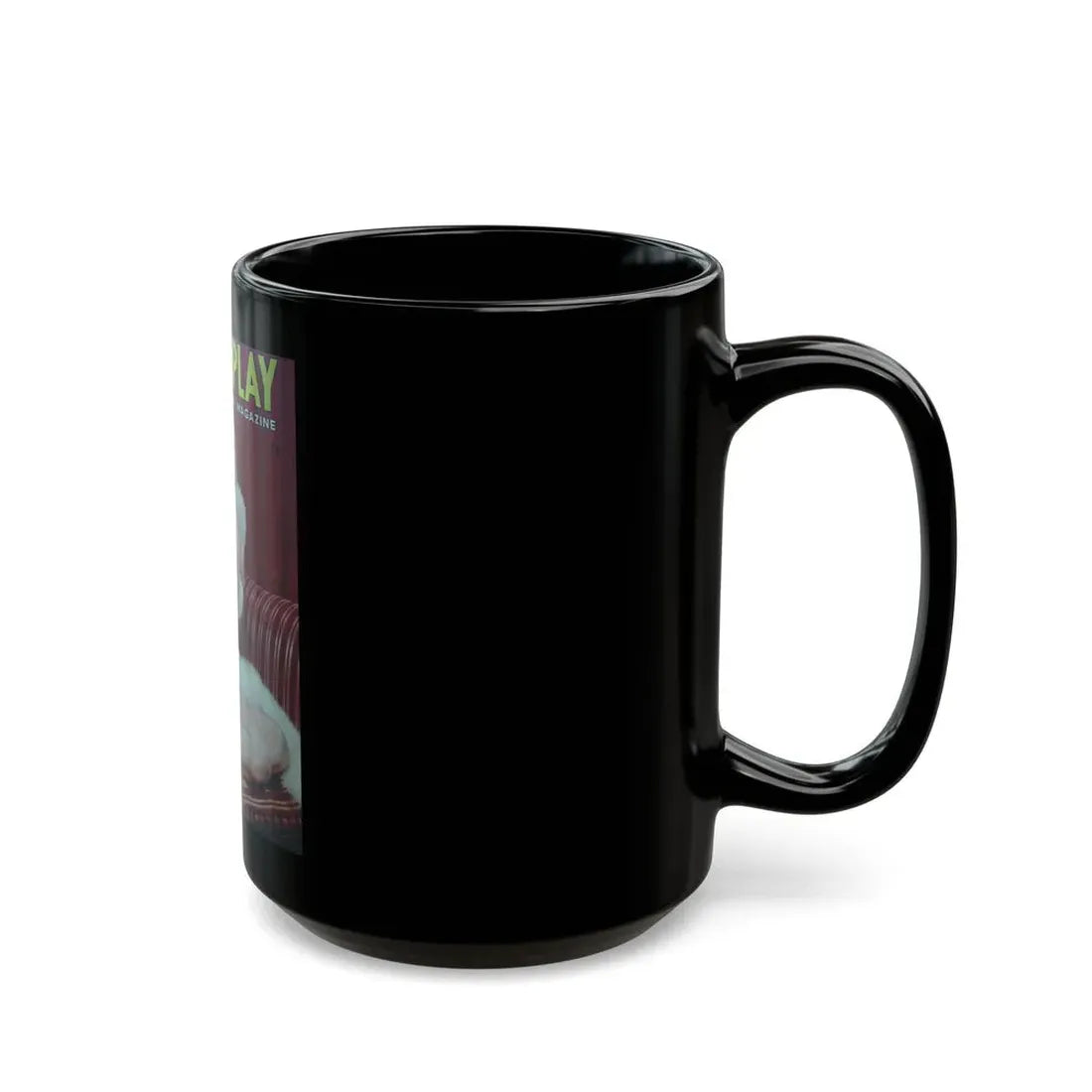 Norma Sykes #125 - Mag. Cover (Vintage Female Icon) Black Coffee Mug - Go Mug Yourself