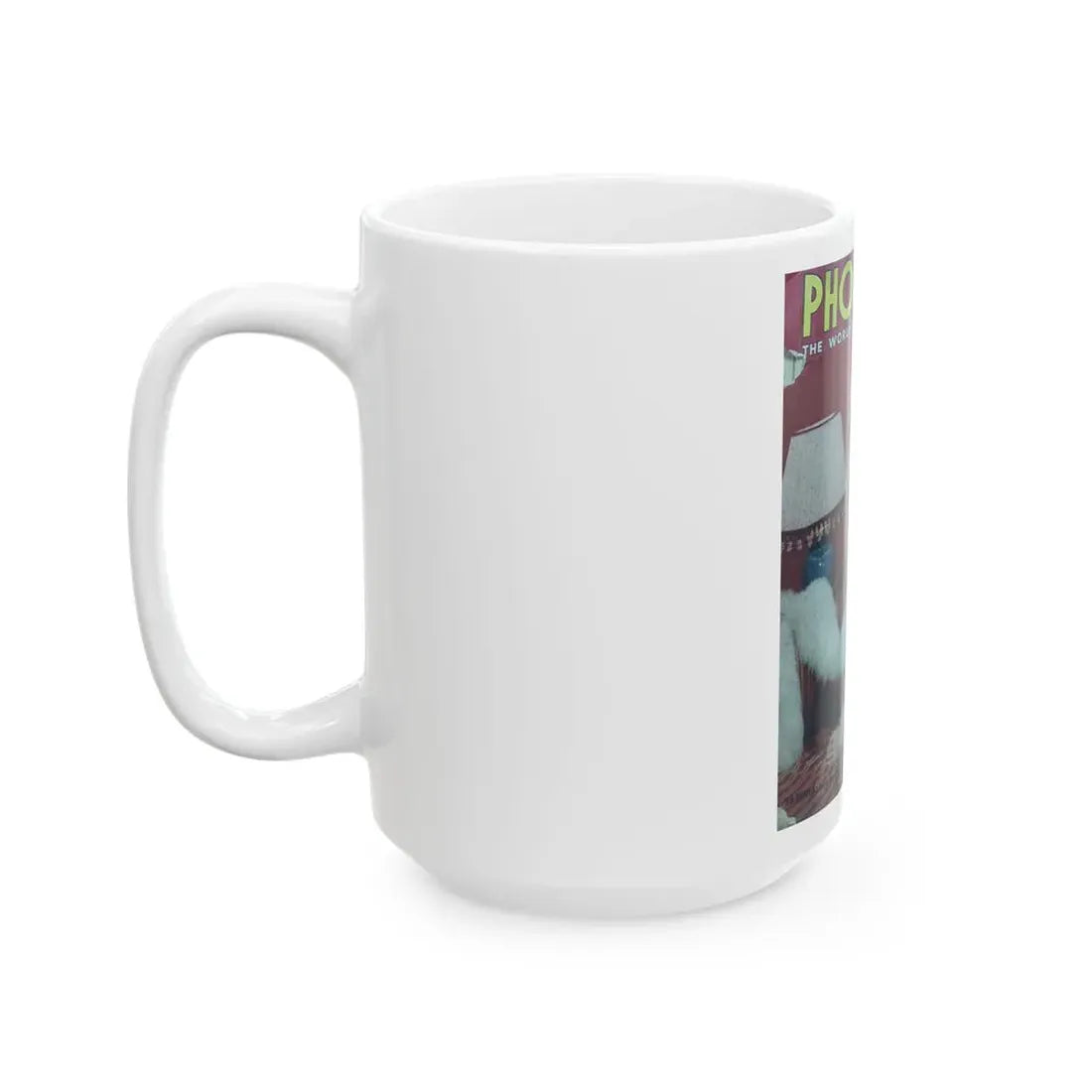 Norma Sykes #125 - Mag. Cover (Vintage Female Icon) White Coffee Mug - Go Mug Yourself