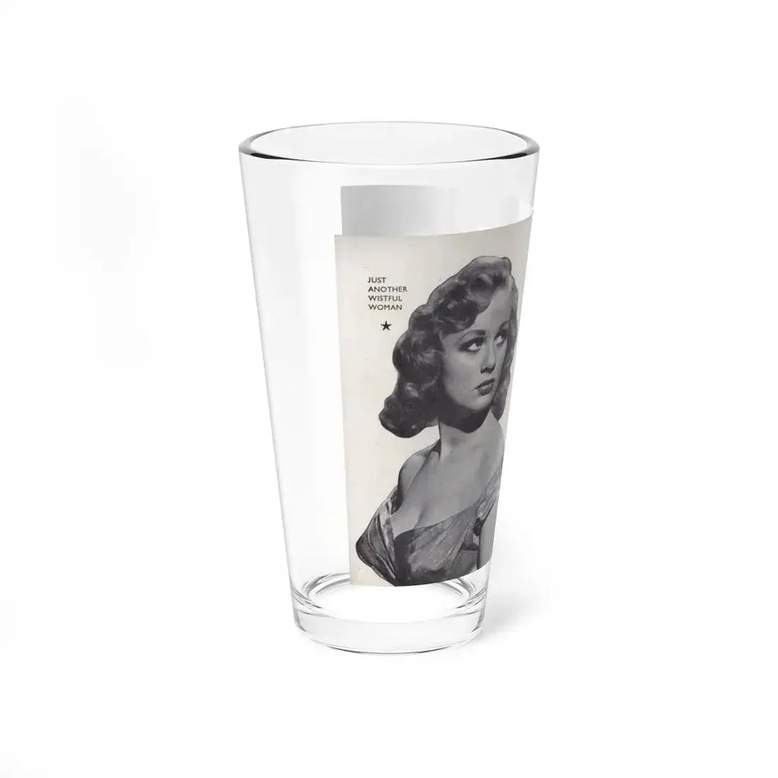 Norma Sykes #150 - 66 PHOTOGRAPHS OF Sabrina U.K. Pocket Mag. Pages 30 & 31 (Vintage Female Icon) Pint Glass 16oz - Go Mug Yourself