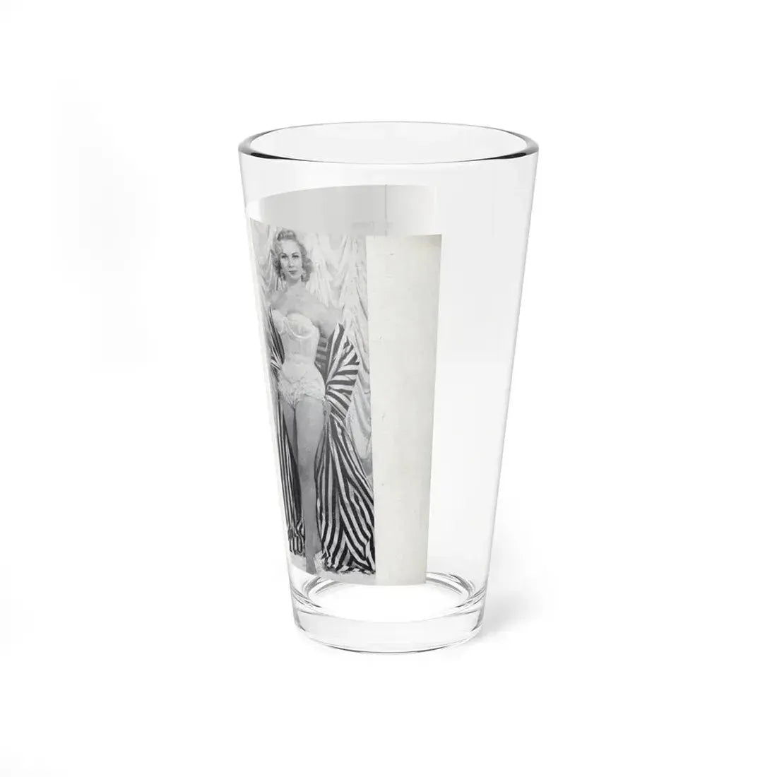 Norma Sykes #164 - 66 PHOTOGRAPHS OF Sabrina U.K. Pocket Mag. Pages 58 & 59 (Vintage Female Icon) Pint Glass 16oz - Go Mug Yourself