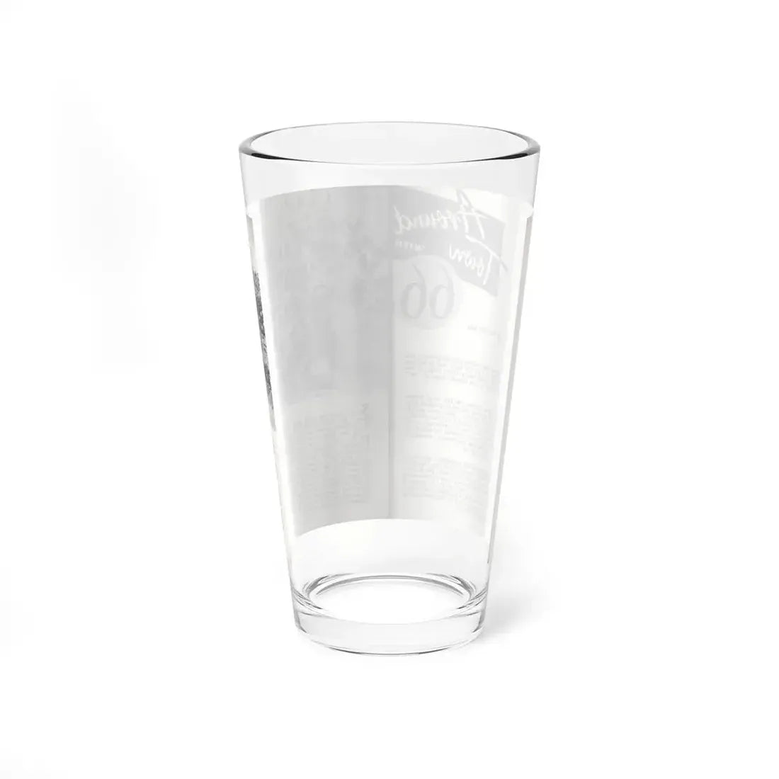 Norma Sykes #167 - 66 PHOTOGRAPHS OF Sabrina U.K. Pocket Mag. Pages 64 & 65 (Vintage Female Icon) Pint Glass 16oz - Go Mug Yourself