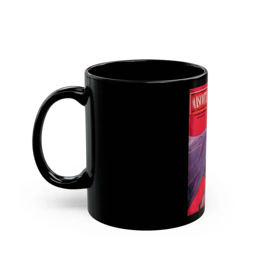 Norma Sykes #172 - Mag. Cover (Vintage Female Icon) Black Coffee Mug - Go Mug Yourself