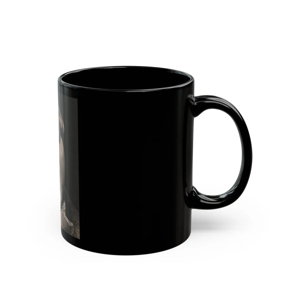 Norma Sykes #183 - (Vintage Female Icon) Black Coffee Mug-Go Mug Yourself