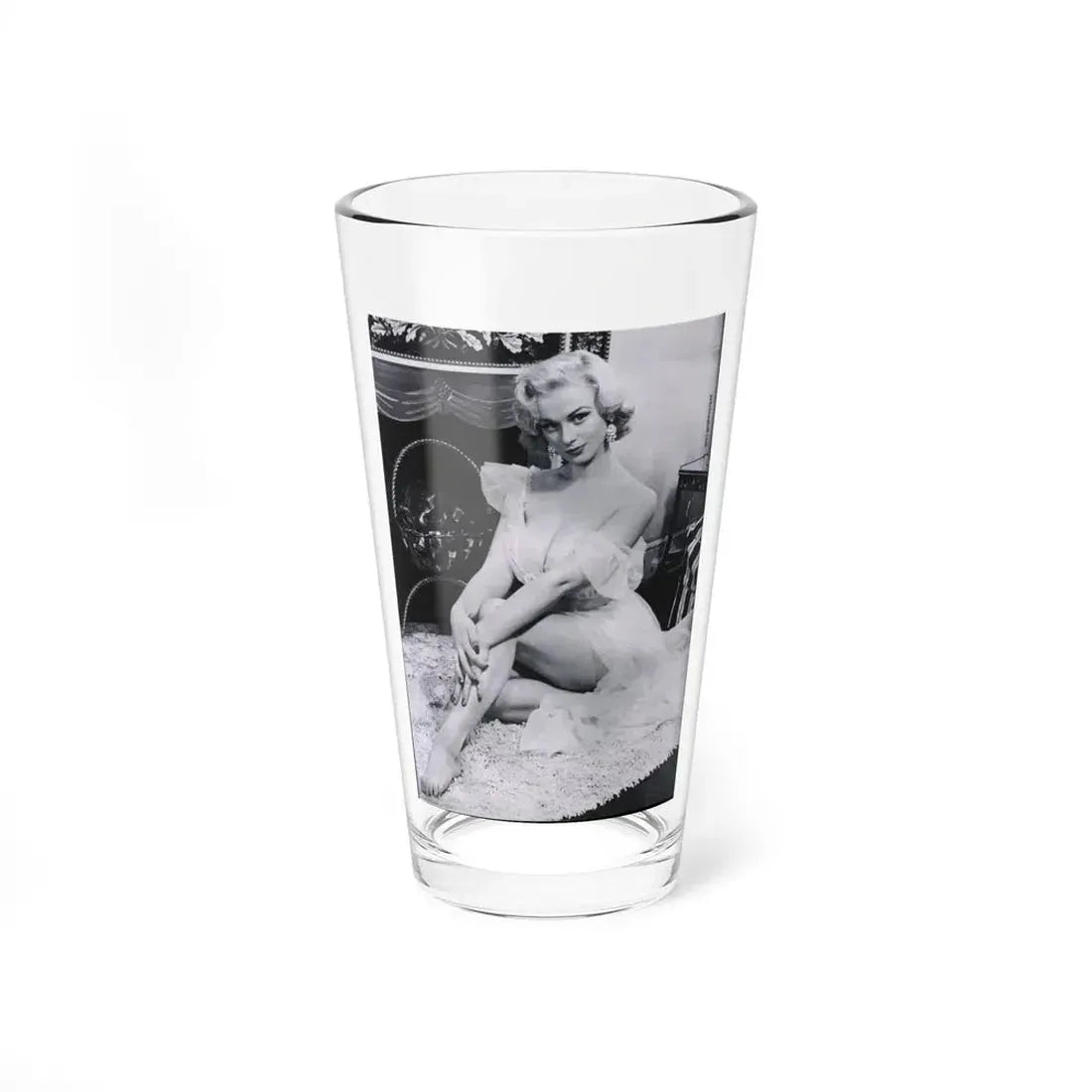 Norma Sykes #38 (Vintage Female Icon) Pint Glass 16oz 16oz - Go Mug Yourself