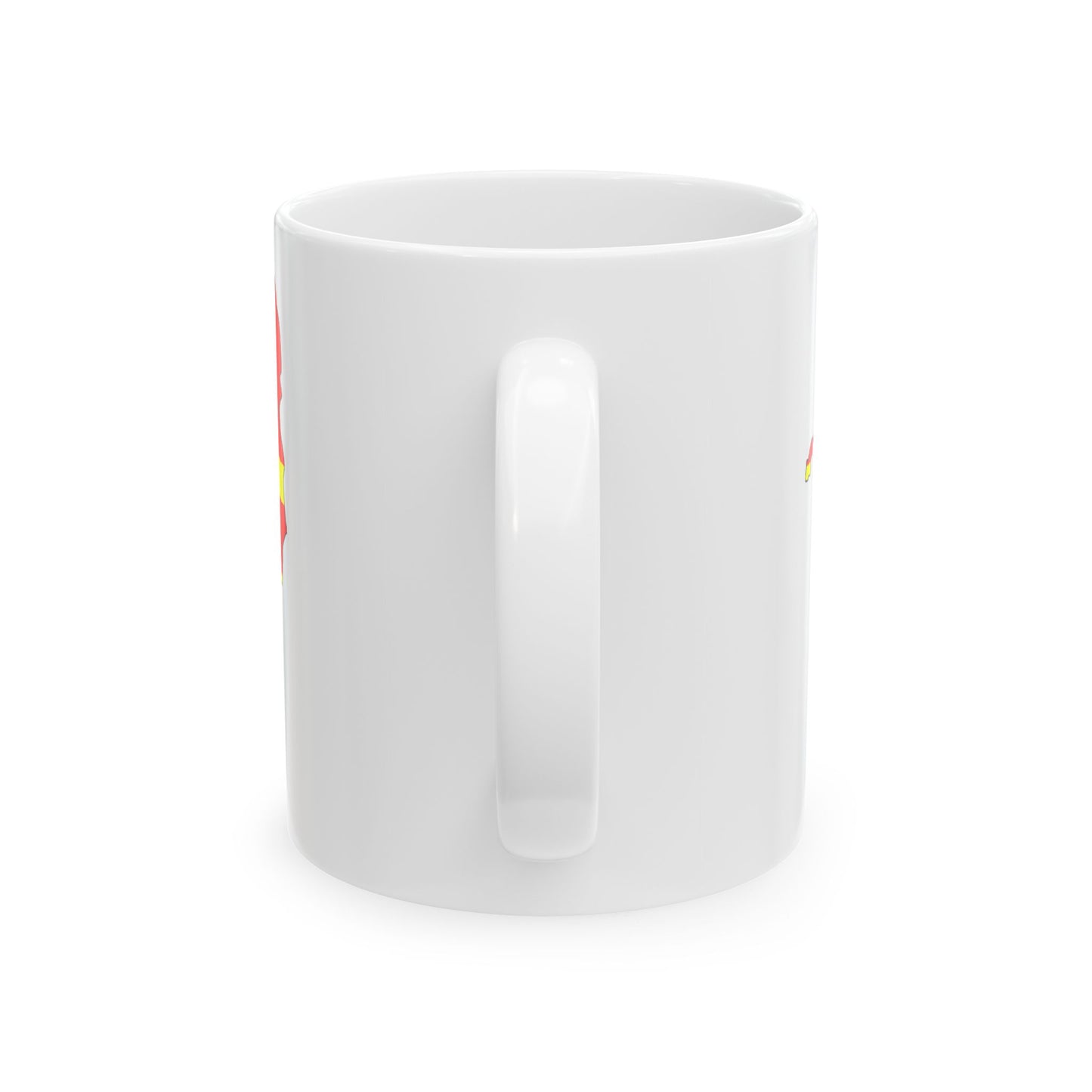 Normandy Flag Map (France) White Coffee Mug-Go Mug Yourself
