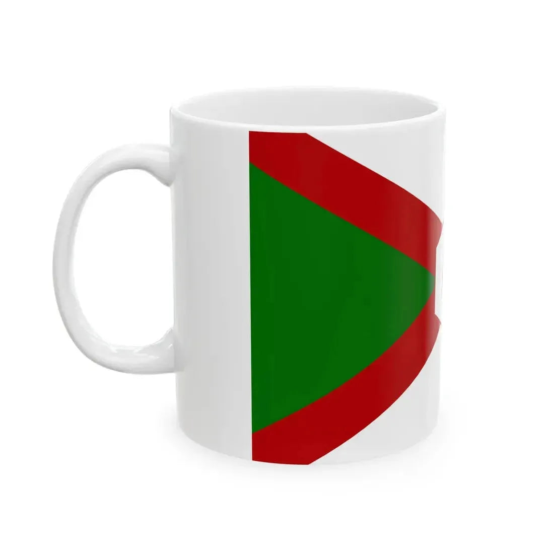 Norn Iron flag hexagon (Ireland) White Coffee Mug - Go Mug Yourself