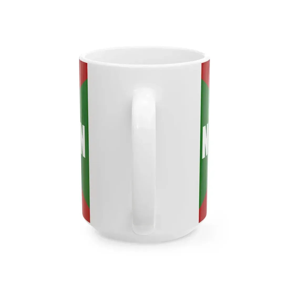 Norn Iron football flag (Ireland) White Coffee Mug - Go Mug Yourself
