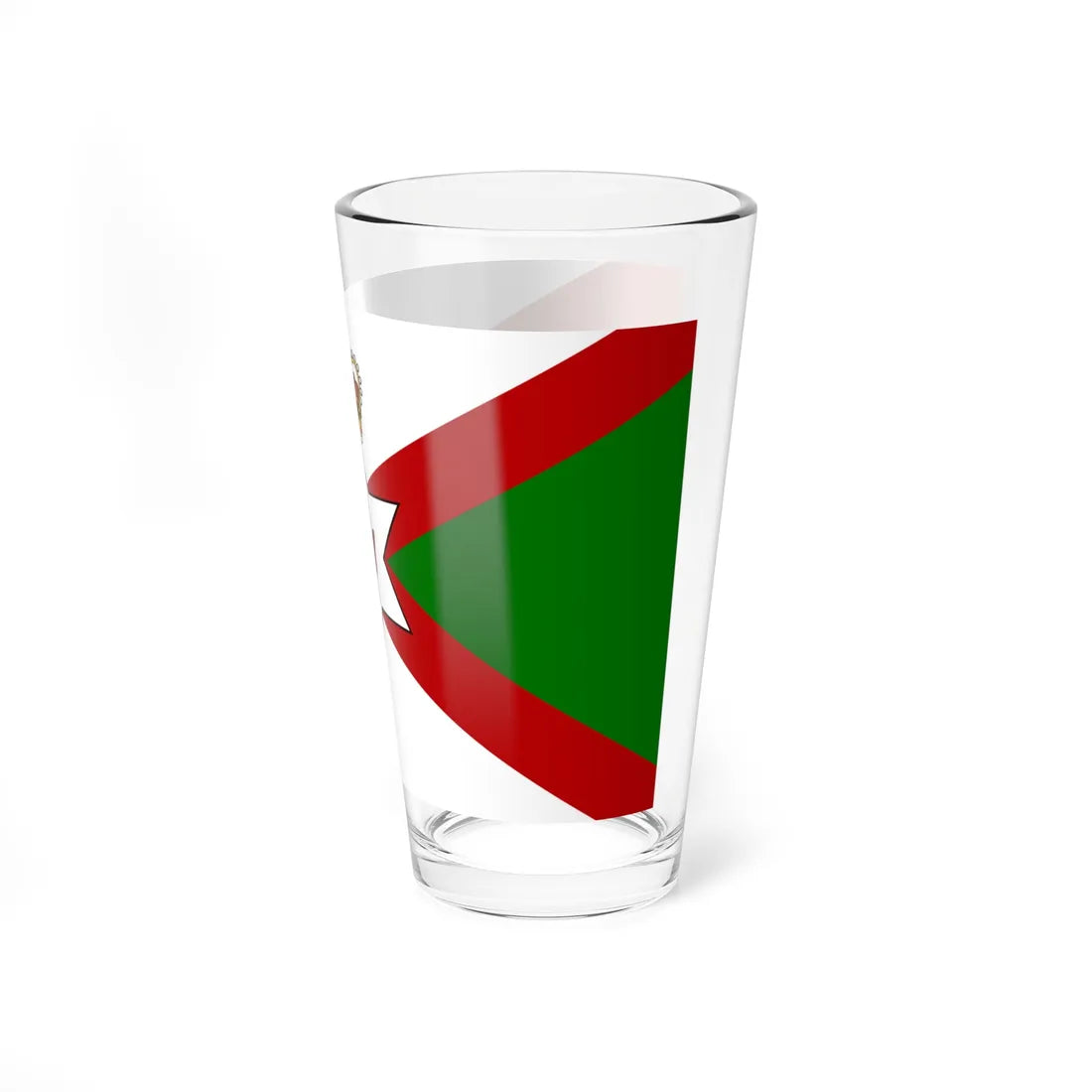Norn Iron football flag no text (Ireland) Pint Glass 16oz - Go Mug Yourself