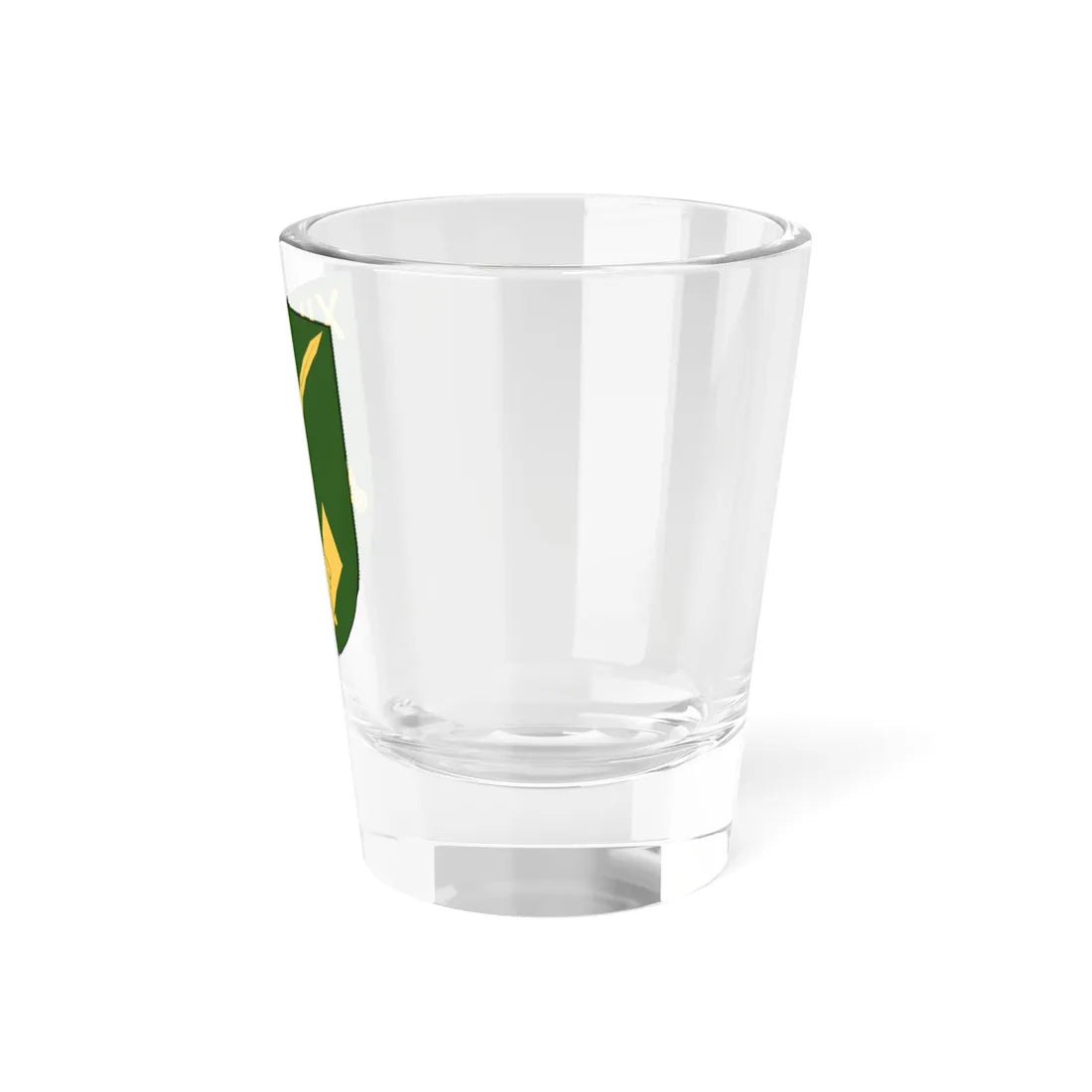Norrbottens regemente 191. mekaniserade bataljonen 1912. pansarskyttekompaniet vapen (Sweden) (Coat of Arms) Shot Glass 1.5oz - Go Mug Yourself